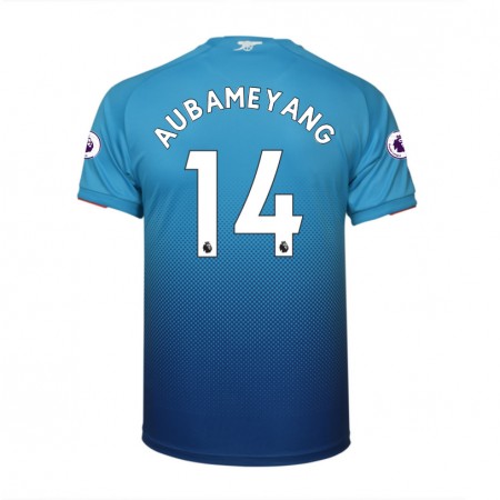 Billiga Fotbollströjor Arsenal Aubameyang 14 Borta tröja 2017/18 Kortärmad