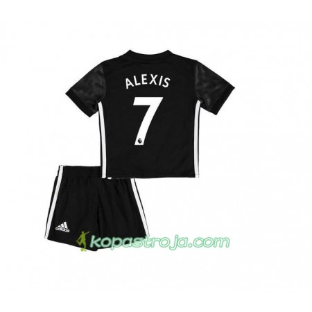 Billiga Fotbollströjor Manchester United Alexis Sanchez 7 Barn Borta tröja 2017/18 Kortärmad