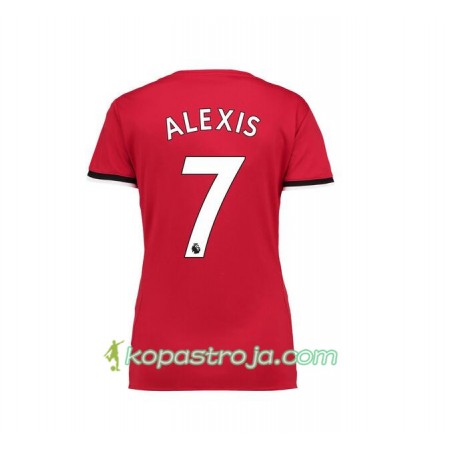 Billiga Fotbollströjor Manchester United Alexis Sanchez 7 Dam Borta tröja 2017/18 Kortärmad