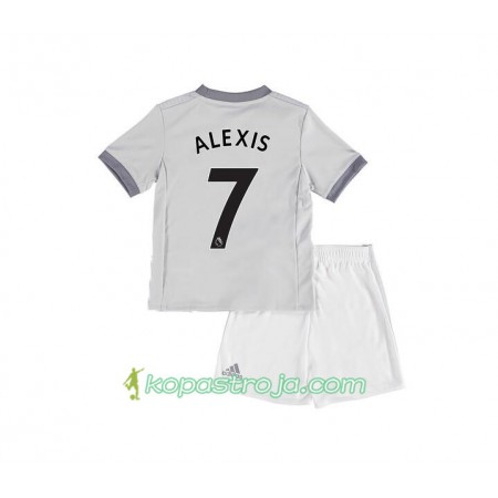 Billiga Fotbollströjor Manchester United Alexis Sanchez 7 Barn Tredje tröja 2017/18 Kortärmad