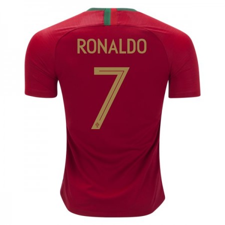 Billiga Fotbollströjor Portugal Cristiano Ronaldo 7 WM 2018 Hemma tröja