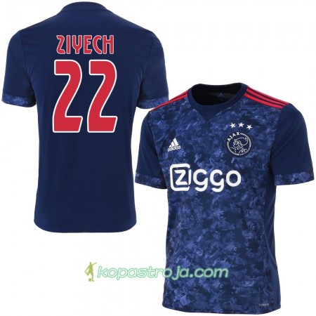Billiga Fotbollströjor AFC Ajax Ziyech 22 Borta tröja 2017/18 Kortärmad