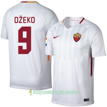 Billiga Fotbollströjor AS Roma Dzeko 9 Borta tröja 2017/18 Kortärmad