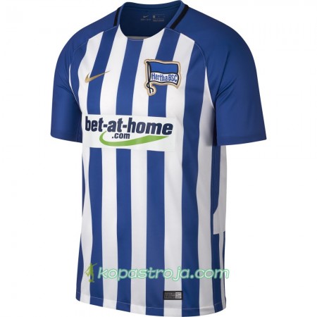 Billiga Fotbollströjor Hertha BSC Hemma tröja 2017/18 Kortärmad