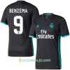 Billiga Fotbollströjor Real Madrid Benzema Borta tröja 2017/18 Kortärmad