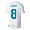 Billiga Fotbollströjor Real Madrid Kroos Hemma tröja 2017/18 Kortärmad