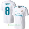Billiga Fotbollströjor Real Madrid Kroos Hemma tröja 2017/18 Kortärmad