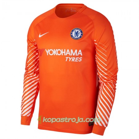 Billiga Fotbollströjor Chelsea Målvakt tröja 2017/18 Kortärmad