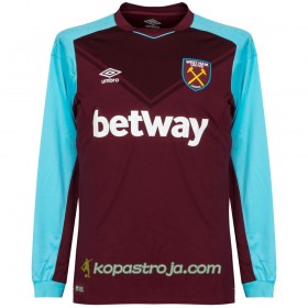 Billiga Fotbollströjor West Ham United Hemma tröja 2017/18 Långärmad