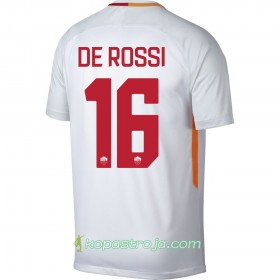 Billiga Fotbollströjor AS Roma De Rossi 16 Borta tröja 2017/18 Kortärmad