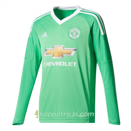 Billiga Fotbollströjor Manchester United Målvakt Borta tröja 2017/18 Kortärmad