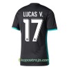 Billiga Fotbollströjor Real Madrid Lucas V. Borta tröja 2017/18 Kortärmad