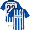 Billiga Fotbollströjor Hertha BSC Weiser 23 Hemma tröja 2017/18 Kortärmad