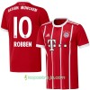 Billiga Fotbollströjor FC Bayern München Robben 10 Hemma tröja 2017/18 Kortärmad