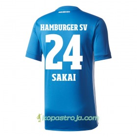 Billiga Fotbollströjor Hamburger SV Sakai 24 Borta tröja 2017/18 Kortärmad