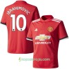 Billiga Fotbollströjor Manchester United Ibrahimovic 10 Hemma tröja 2017/18 Kortärmad