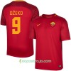 Billiga Fotbollströjor AS Roma Dzeko 9 Hemma tröja 2017/18 Kortärmad
