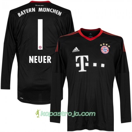 Billiga Fotbollströjor FC Bayern München Neuer 1 Målvakt Hemma tröja 2017/18 Långärmad