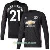 Billiga Fotbollströjor Manchester United Ander Herrera Borta tröja 2017/18 Långärmad
