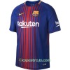 Billiga Fotbollströjor FC Barcelona A. Iniesta 8 Hemma tröja 2017/18 Kortärmad
