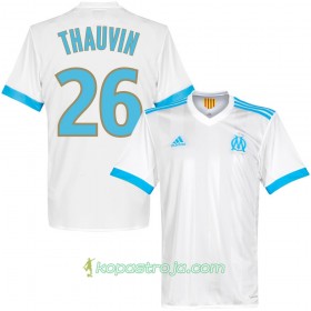 Billiga Fotbollströjor Olympique de Marseille Thauvin Hemma tröja 2017/18 Kortärmad