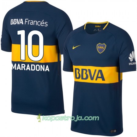 Billiga Fotbollströjor Boca Juniors Maradona Hemma tröja 2017/18 Kortärmad