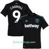 Billiga Fotbollströjor West Ham United Carroll 9 Borta tröja 2017/18 Kortärmad
