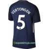 Billiga Fotbollströjor Tottenham Hotspur Vertongen 5 Borta tröja 2017/18 Kortärmad