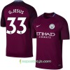 Billiga Fotbollströjor Manchester City G. Jesus Borta tröja 2017/18 Kortärmad