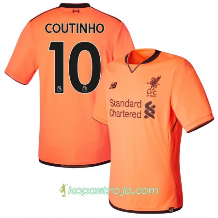 Billiga Fotbollströjor Liverpool Coutinho Tredje tröja 2017/18 Kortärmad