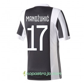 Billiga Fotbollströjor Juventus Mandzukic 17 Hemma tröja 2017/18 Kortärmad