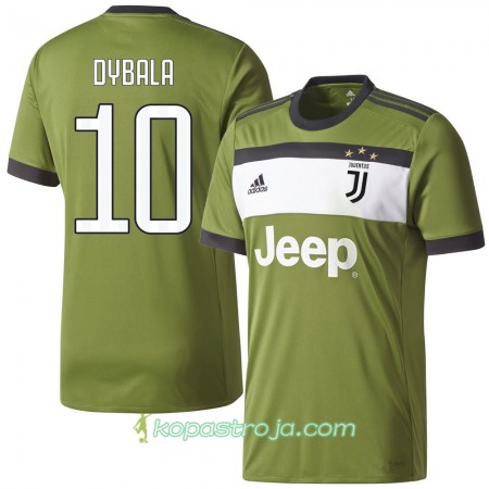 Billiga Fotbollströjor Juventus Dybala 10 Tredje tröja 2017/18 Kortärmad