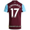 Billiga Fotbollströjor West Ham United Chicharito 17 Hemma tröja 2017/18 Kortärmad