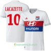 Billiga Fotbollströjor Olympique Lyonnais Lacazette Hemma tröja 2017/18 Kortärmad