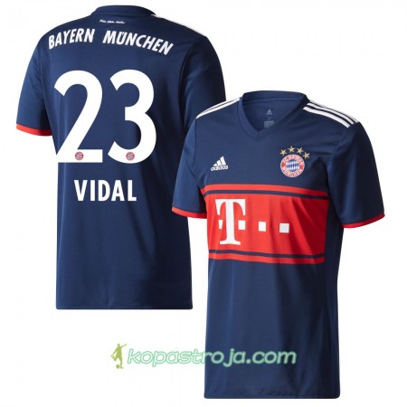 Billiga Fotbollströjor FC Bayern München Vidal 23 Borta tröja 2017/18 Kortärmad
