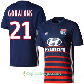 Billiga Fotbollströjor Olympique Lyonnais Gonalons Borta tröja 2017/18 Kortärmad