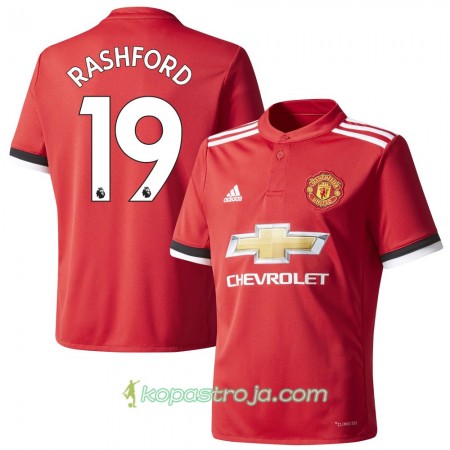 Billiga Fotbollströjor Manchester United Rashford Hemma tröja 2017/18 Kortärmad