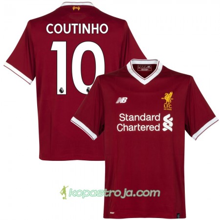 Billiga Fotbollströjor Liverpool Coutinho Hemma tröja 2017/18 Kortärmad