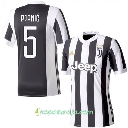 Billiga Fotbollströjor Juventus Pjanic 5 Hemma tröja 2017/18 Kortärmad