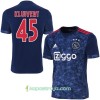Billiga Fotbollströjor AFC Ajax Kluivert 45 Borta tröja 2017/18 Kortärmad