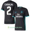 Billiga Fotbollströjor Real Madrid Carvajal Borta tröja 2017/18 Kortärmad