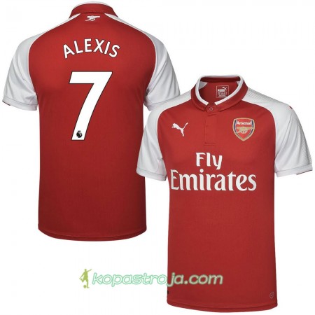 Billiga Fotbollströjor Arsenal Alexis Hemma tröja 2017/18 Kortärmad