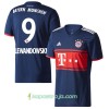 Billiga Fotbollströjor FC Bayern München Lewandowski 9 Borta tröja 2017/18 Kortärmad