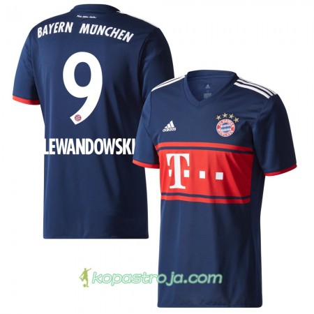 Billiga Fotbollströjor FC Bayern München Lewandowski 9 Borta tröja 2017/18 Kortärmad