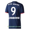 Billiga Fotbollströjor FC Bayern München Lewandowski 9 Borta tröja 2017/18 Kortärmad