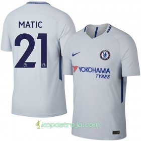 Billiga Fotbollströjor Chelsea Matic Borta tröja 2017/18 Kortärmad