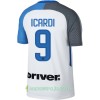 Billiga Fotbollströjor Inter Icardi 9 Borta tröja 2017/18 Kortärmad