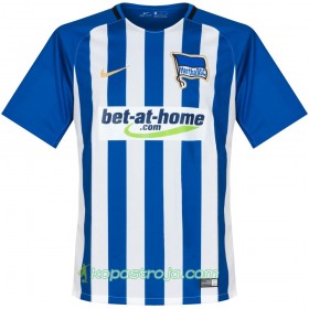 Billiga Fotbollströjor Hertha BSC Ibisevic 19 Hemma tröja 2017/18 Kortärmad