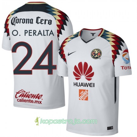 Billiga Fotbollströjor Club América O. Peralta Borta tröja 2017/18 Kortärmad