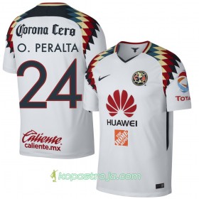 Billiga Fotbollströjor Club América O. Peralta Borta tröja 2017/18 Kortärmad